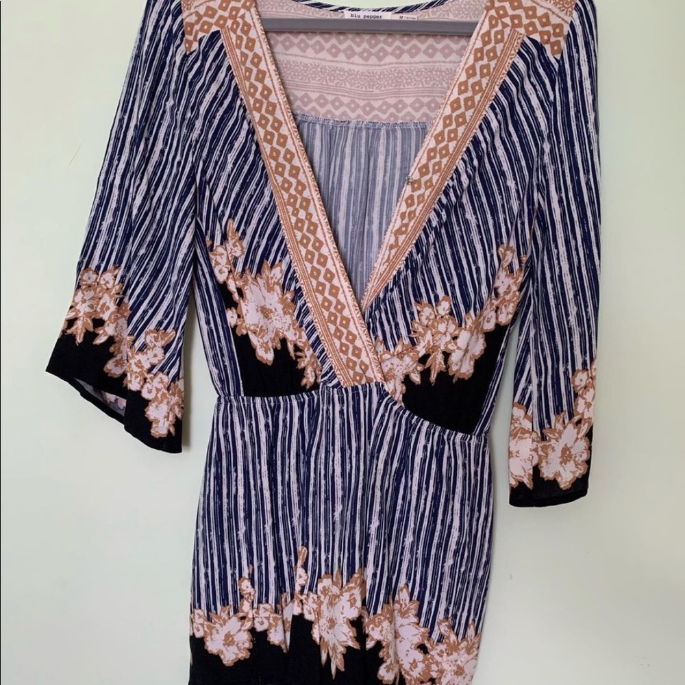 Blu Pepper Romper